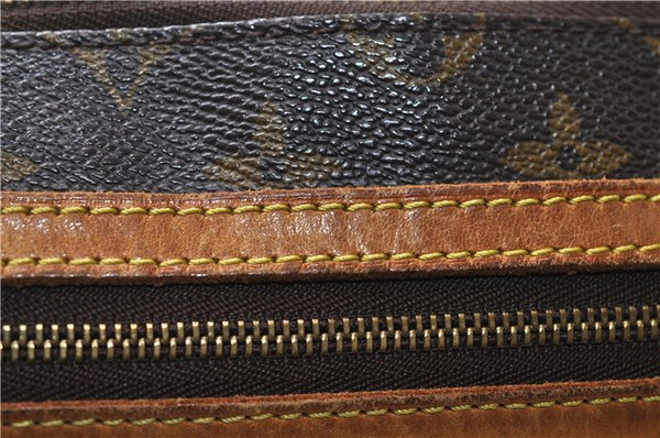 Auth Louis Vuitton Monogram Pochette Bosphore Shoulder Cross Bag M40044 LV 8246E