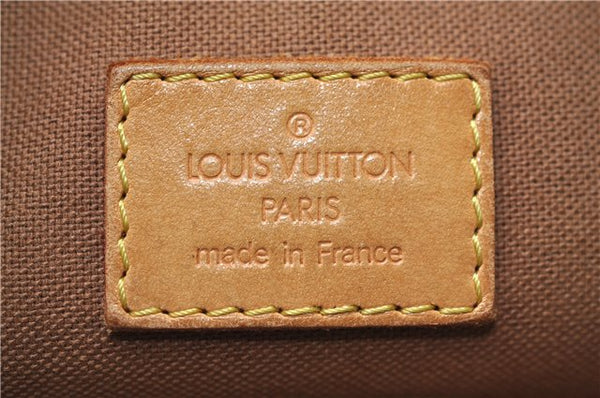 Auth Louis Vuitton Monogram Pochette Bosphore Shoulder Cross Bag M40044 LV 8246E