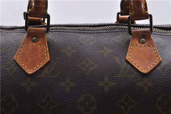 Authentic LOUIS VUITTON Monogram Speedy 30 Hand Bag Old Model LV 8247C