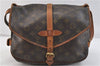 Auth LOUIS VUITTON Monogram Saumur 30 Shoulder Cross Body Bag M42256 LV 8248C
