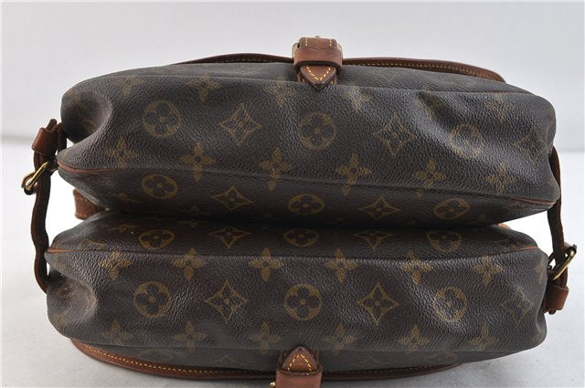 Auth LOUIS VUITTON Monogram Saumur 30 Shoulder Cross Body Bag M42256 LV 8248C