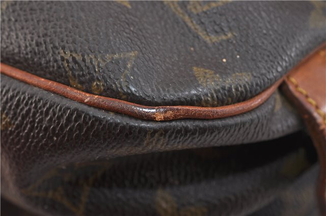 Auth LOUIS VUITTON Monogram Saumur 30 Shoulder Cross Body Bag M42256 LV 8248C