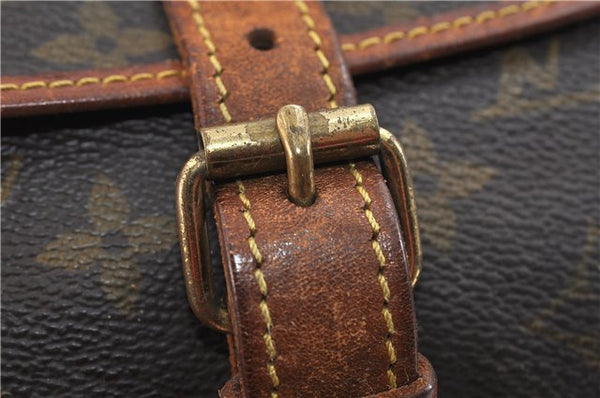 Auth LOUIS VUITTON Monogram Saumur 30 Shoulder Cross Body Bag M42256 LV 8248C