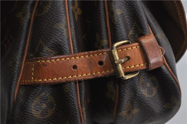 Auth LOUIS VUITTON Monogram Saumur 30 Shoulder Cross Body Bag M42256 LV 8248C