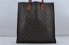 Authentic Louis Vuitton Monogram Sac Plat Hand Bag M51140 LV 8248D