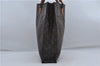 Authentic Louis Vuitton Monogram Sac Plat Hand Bag M51140 LV 8248D