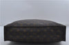 Authentic Louis Vuitton Monogram Sac Plat Hand Bag M51140 LV 8248D