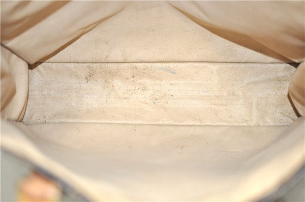 Authentic Louis Vuitton Monogram Sac Plat Hand Bag M51140 LV 8248D