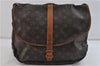 Auth LOUIS VUITTON Monogram Saumur 35 Shoulder Cross Body Bag M42254 LV 8249C