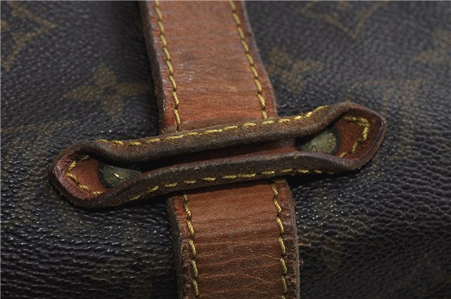 Auth LOUIS VUITTON Monogram Saumur 35 Shoulder Cross Body Bag M42254 LV 8249C
