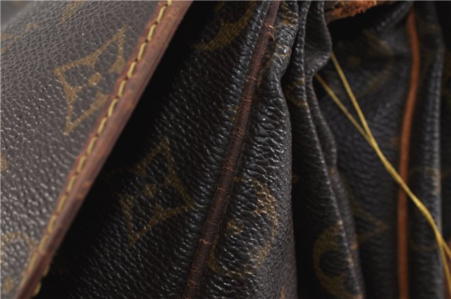 Auth LOUIS VUITTON Monogram Saumur 35 Shoulder Cross Body Bag M42254 LV 8249C