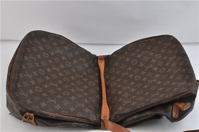 Auth LOUIS VUITTON Monogram Saumur 35 Shoulder Cross Body Bag M42254 LV 8249C
