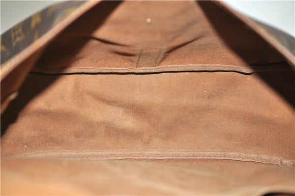 Auth LOUIS VUITTON Monogram Saumur 35 Shoulder Cross Body Bag M42254 LV 8249C