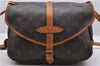 Auth LOUIS VUITTON Monogram Saumur 30 Shoulder Cross Body Bag M42256 LV 8250C