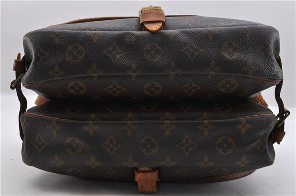 Auth LOUIS VUITTON Monogram Saumur 30 Shoulder Cross Body Bag M42256 LV 8250C