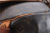 Auth LOUIS VUITTON Monogram Saumur 30 Shoulder Cross Body Bag M42256 LV 8250C
