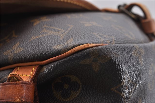 Auth LOUIS VUITTON Monogram Saumur 30 Shoulder Cross Body Bag M42256 LV 8250C