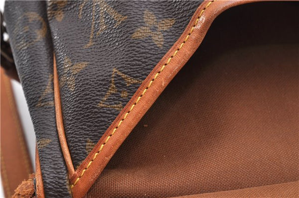 Auth LOUIS VUITTON Monogram Saumur 30 Shoulder Cross Body Bag M42256 LV 8250C
