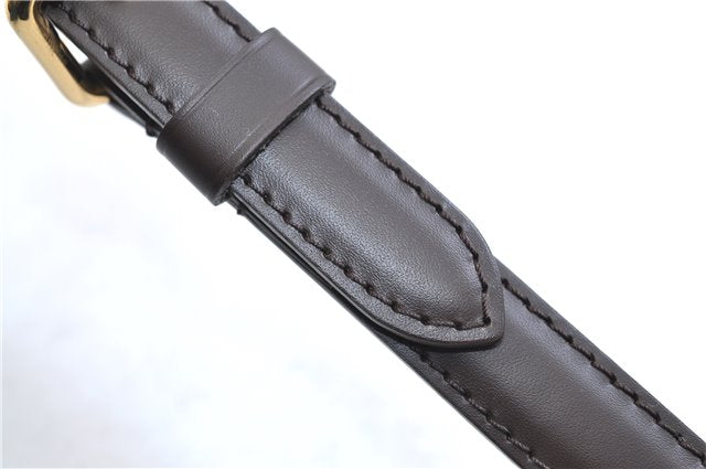 Authentic Louis Vuitton Leather Shoulder Strap Brown 21.7-26