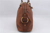 Authentic YVES SAINT LAURENT Muse Shoulder Hand Bag Leather 156465 Brown 8252D