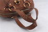 Authentic YVES SAINT LAURENT Muse Shoulder Hand Bag Leather 156465 Brown 8252D