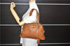 Authentic YVES SAINT LAURENT Muse Shoulder Hand Bag Leather 156465 Brown 8252D