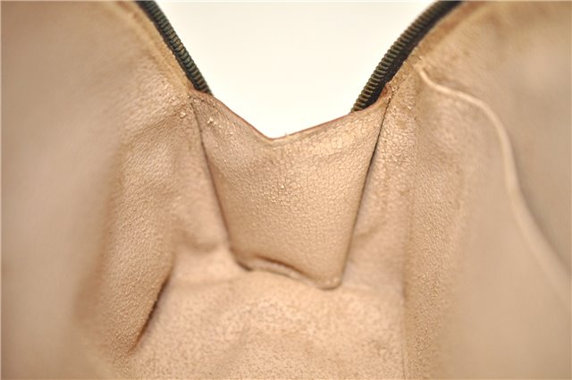 Auth LOUIS VUITTON Monogram Trousse Demi Ronde 23 Cosmetic Pouch M47520 LV 8256C