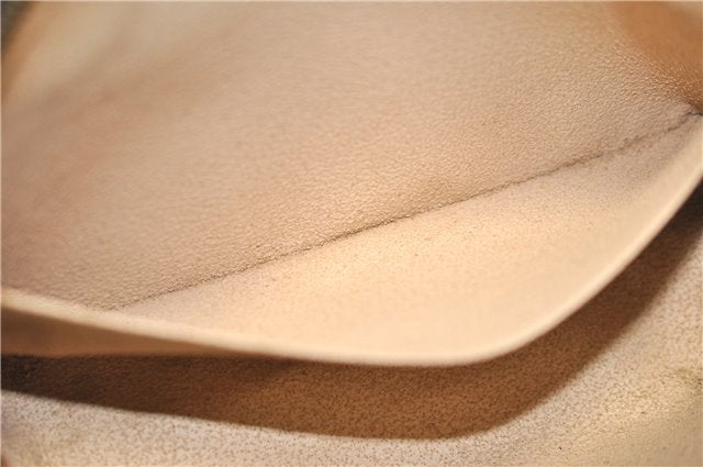 Auth LOUIS VUITTON Monogram Trousse Demi Ronde 23 Cosmetic Pouch M47520 LV 8256C