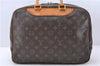 Authentic LOUIS VUITTON Monogram Deauville Hand Bag Purse M47270 LV 8259C