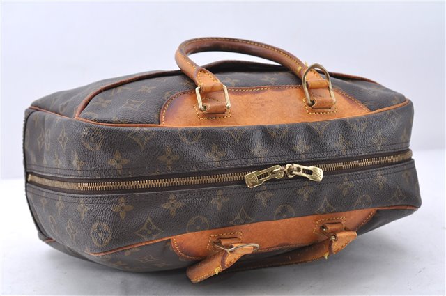 Authentic LOUIS VUITTON Monogram Deauville Hand Bag Purse M47270 LV 8259C