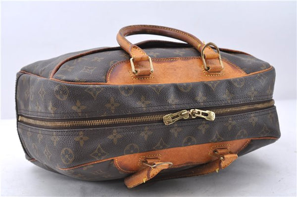 Authentic LOUIS VUITTON Monogram Deauville Hand Bag Purse M47270 LV 8259C