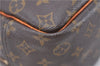 Authentic LOUIS VUITTON Monogram Deauville Hand Bag Purse M47270 LV 8259C
