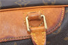 Authentic LOUIS VUITTON Monogram Deauville Hand Bag Purse M47270 LV 8259C