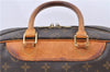 Authentic LOUIS VUITTON Monogram Deauville Hand Bag Purse M47270 LV 8259C