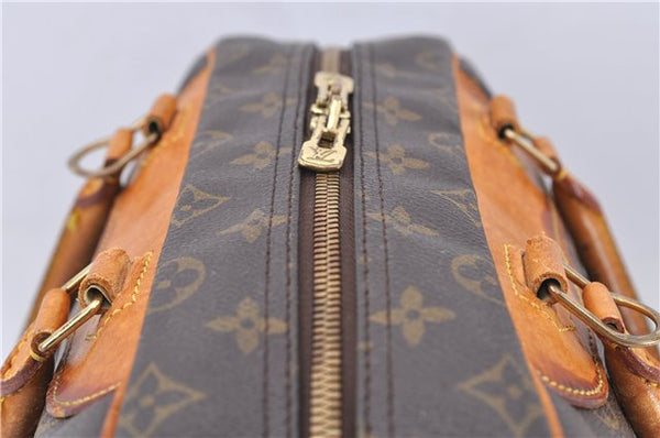 Authentic LOUIS VUITTON Monogram Deauville Hand Bag Purse M47270 LV 8259C