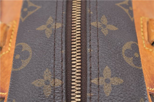 Authentic LOUIS VUITTON Monogram Deauville Hand Bag Purse M47270 LV 8259C