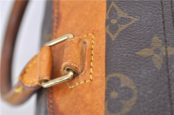 Authentic LOUIS VUITTON Monogram Deauville Hand Bag Purse M47270 LV 8259C