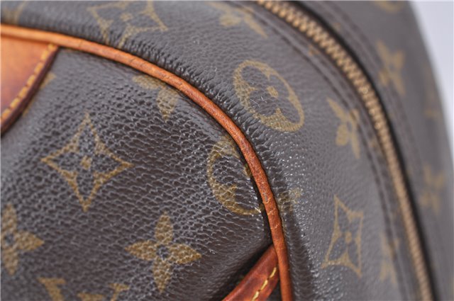 Authentic LOUIS VUITTON Monogram Deauville Hand Bag Purse M47270 LV 8259C