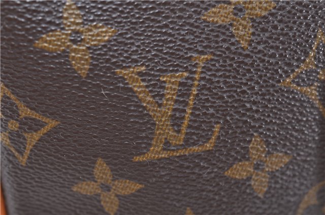 Authentic LOUIS VUITTON Monogram Deauville Hand Bag Purse M47270 LV 8259C