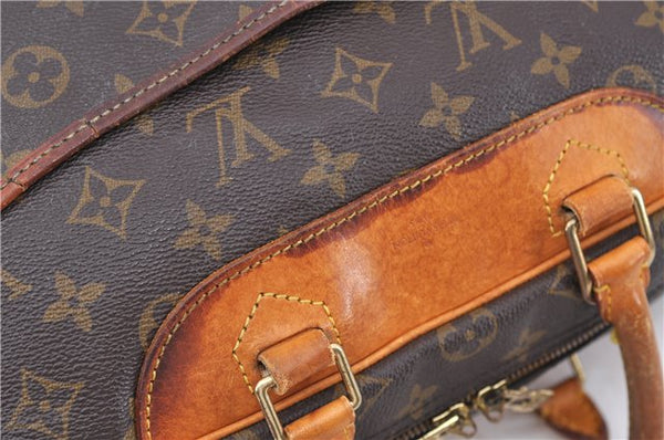 Authentic LOUIS VUITTON Monogram Deauville Hand Bag Purse M47270 LV 8259C
