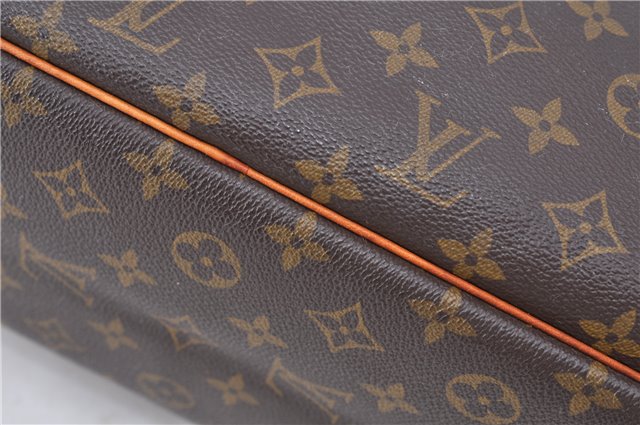 Authentic LOUIS VUITTON Monogram Deauville Hand Bag Purse M47270 LV 8259C