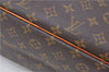 Authentic LOUIS VUITTON Monogram Deauville Hand Bag Purse M47270 LV 8259C