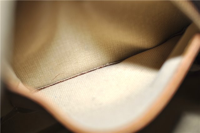 Authentic LOUIS VUITTON Monogram Deauville Hand Bag Purse M47270 LV 8259C