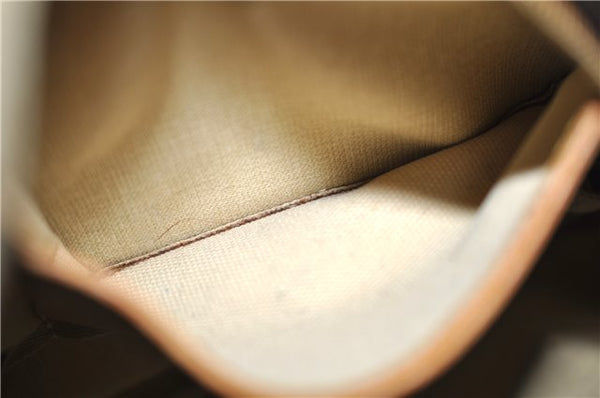 Authentic LOUIS VUITTON Monogram Deauville Hand Bag Purse M47270 LV 8259C