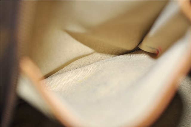 Authentic LOUIS VUITTON Monogram Deauville Hand Bag Purse M47270 LV 8259C