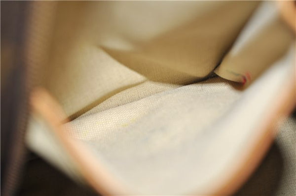 Authentic LOUIS VUITTON Monogram Deauville Hand Bag Purse M47270 LV 8259C