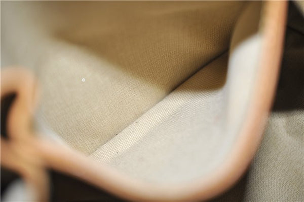 Authentic LOUIS VUITTON Monogram Deauville Hand Bag Purse M47270 LV 8259C