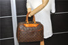 Authentic LOUIS VUITTON Monogram Deauville Hand Bag Purse M47270 LV 8259C