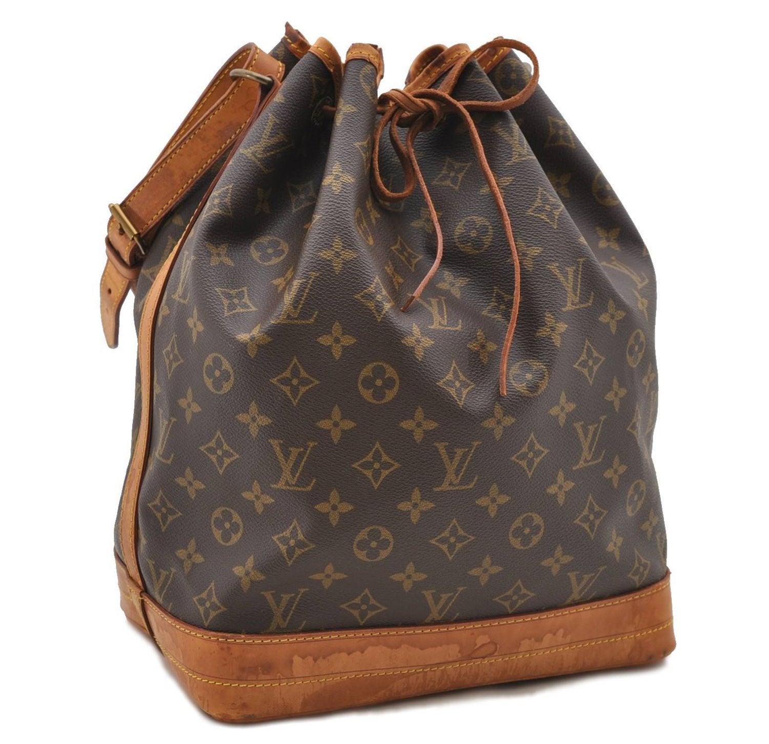 Authentic LOUIS VUITTON Monogram Noe Shoulder Bag M42224 LV 8261C