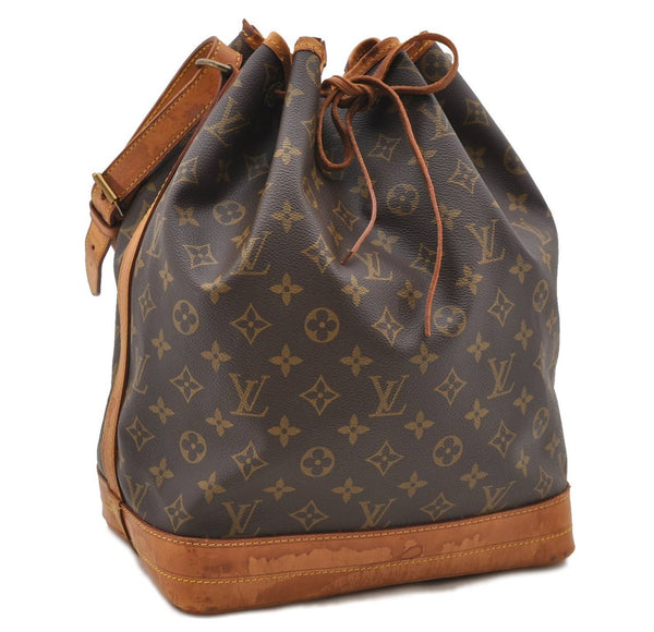 Authentic LOUIS VUITTON Monogram Noe Shoulder Bag M42224 LV 8261C
